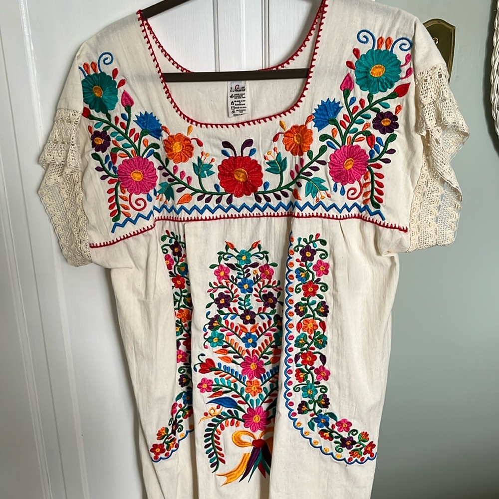 Embroidered dress from Mexico